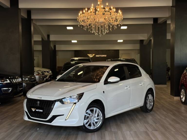 PEUGEOT - 208 - 2022/2023 - Branca - R$ 76.900,00
